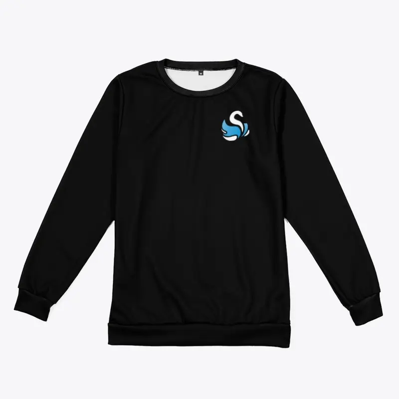 Swan Society Crewneck - White Logo