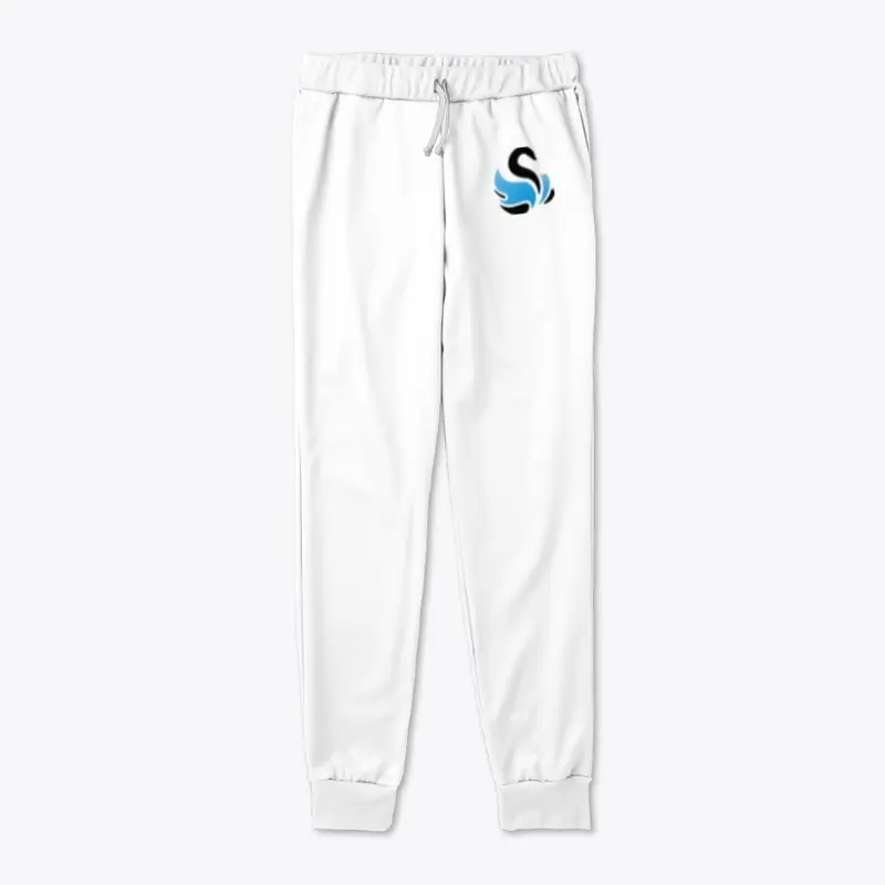 Swan Society Joggers - Black Logo