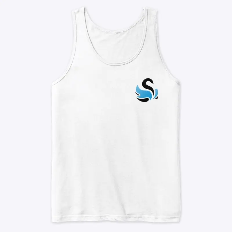 Swan Society Tank Top - Black Logo