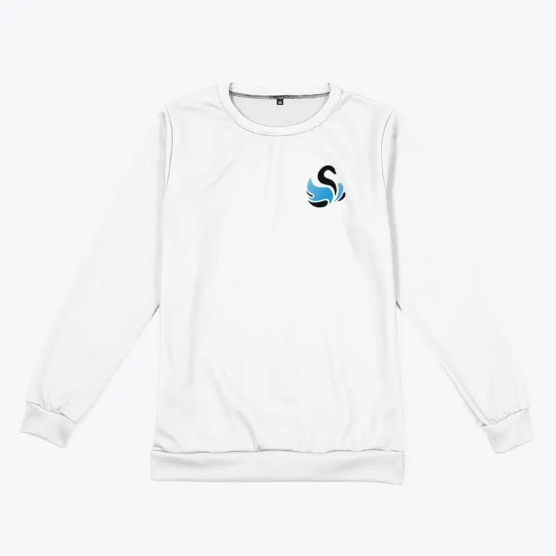 Swan Society Crewneck - Black Logo